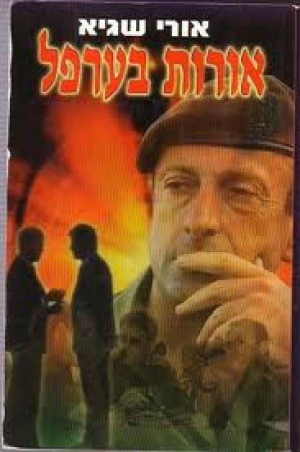 כריכה קדמית של הספר 'אורות בערפל', מאת אורי שגיא